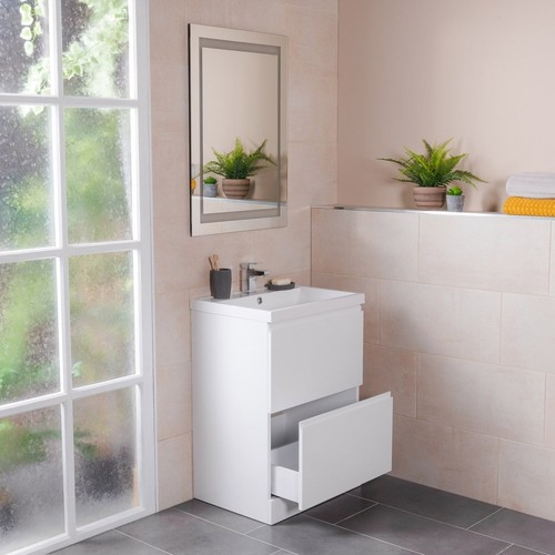 Designer 600mm floor - floor, standing