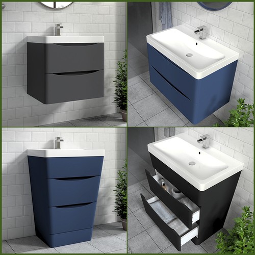 Bathroom modern vanity unit - modern,