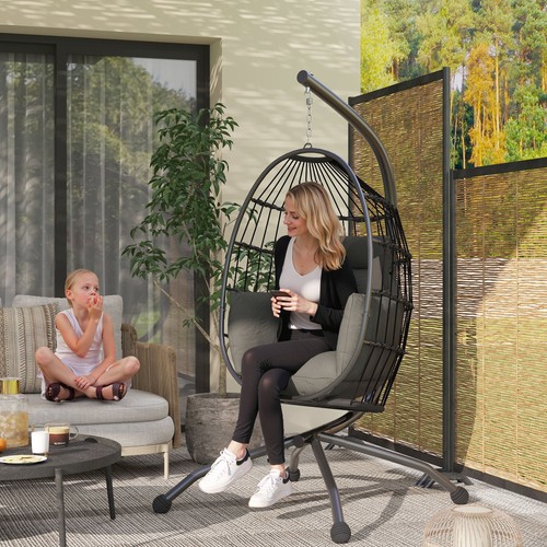 Hanging egg chair outdoor - egg,