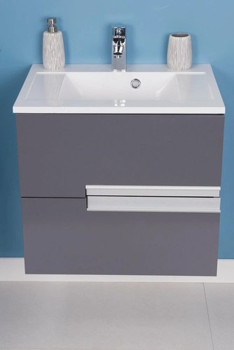 Designer grey bathroom - grey,