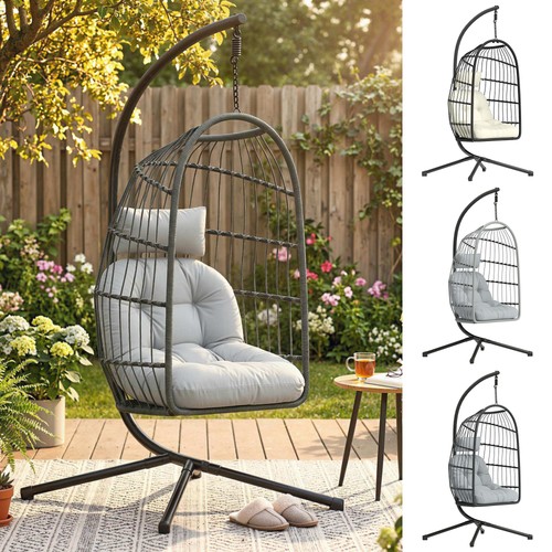 Hanging egg chair outdoor - hanging,