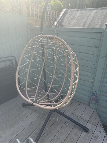 Garden hanging egg chair - hanging,