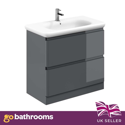 900mm dark grey - dark, gloss