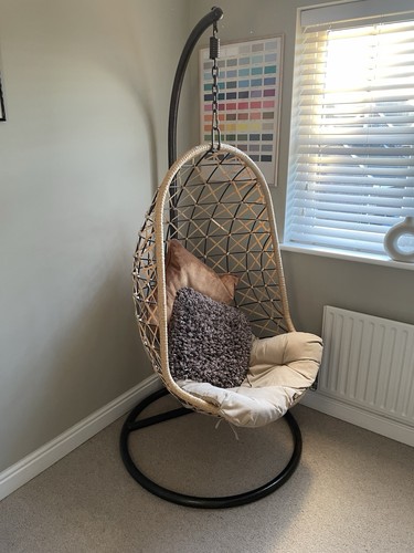 Freestanding hanging egg chair - egg,
