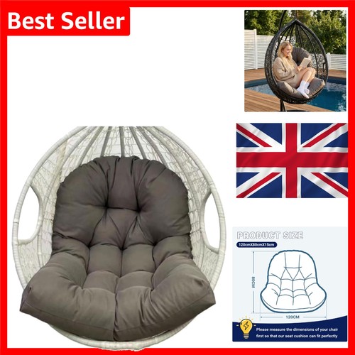 Soft gray hanging chair - soft,