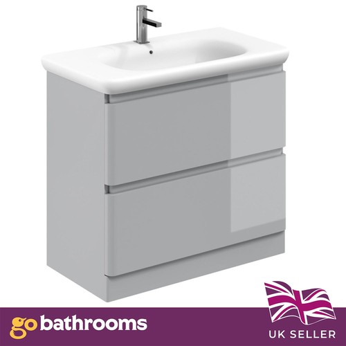 900mm grey gloss - grey, unit