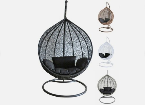 Rattan egg chair - chair, outdoor