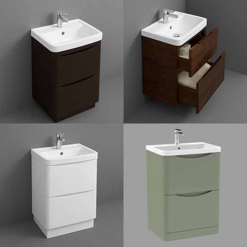 600mm floor standing bathroom - standing,