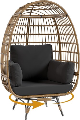 360 rattan egg chair - 360°,