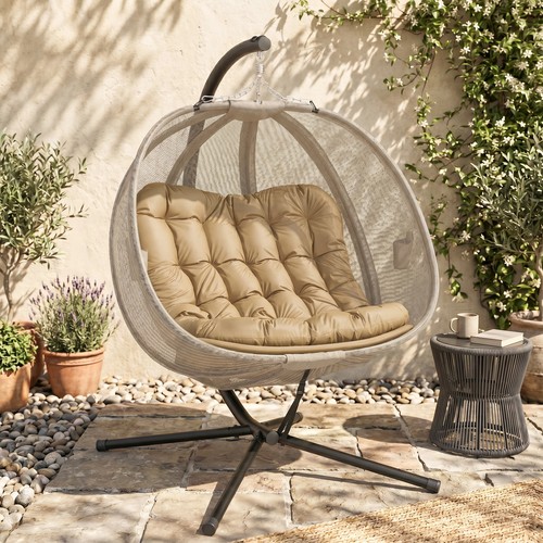 Outsunny double hanging egg - double,