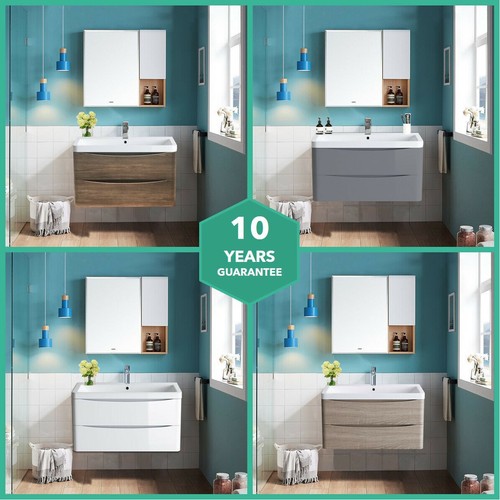 Designer white grey - white, oak