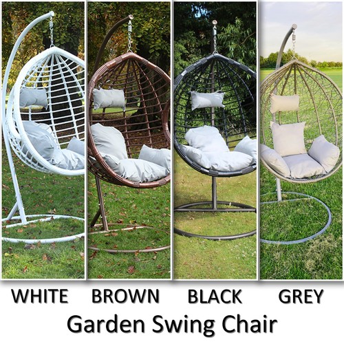 Hanging egg chair - hanging, indoor
