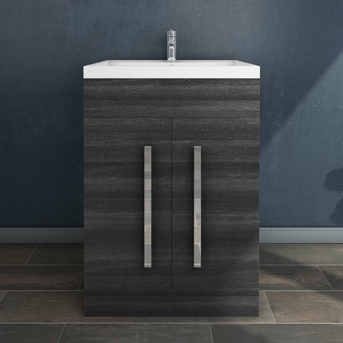 Designer grey 600mm bathroom - designer,