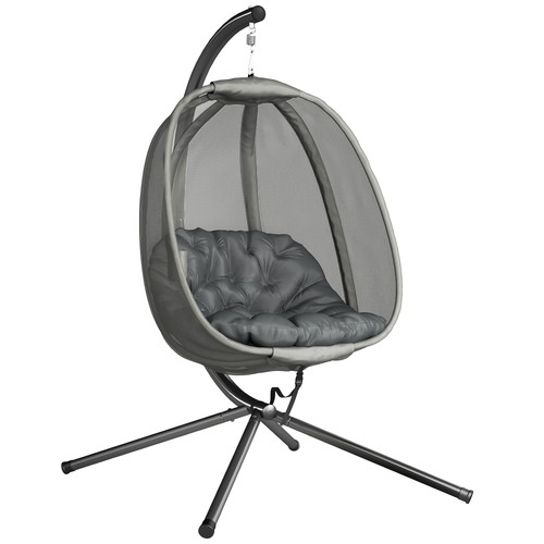Outsunny folding hanging egg - outsunny,